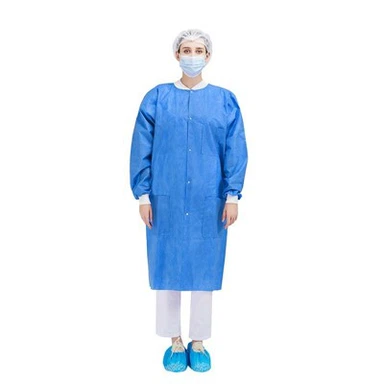 Halat de laborator nețesut de unică folosință